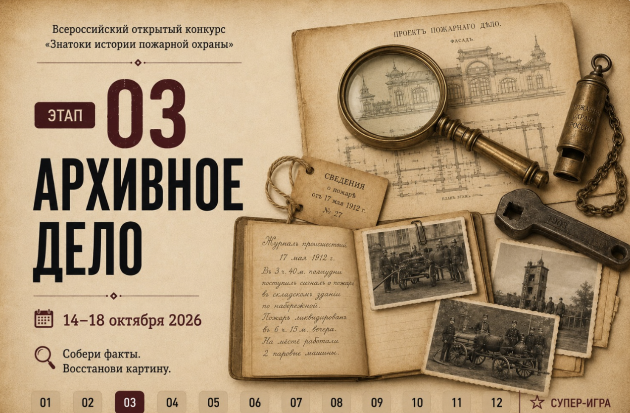 Онлайн-квест  «Знатоки истории пожарной охраны»